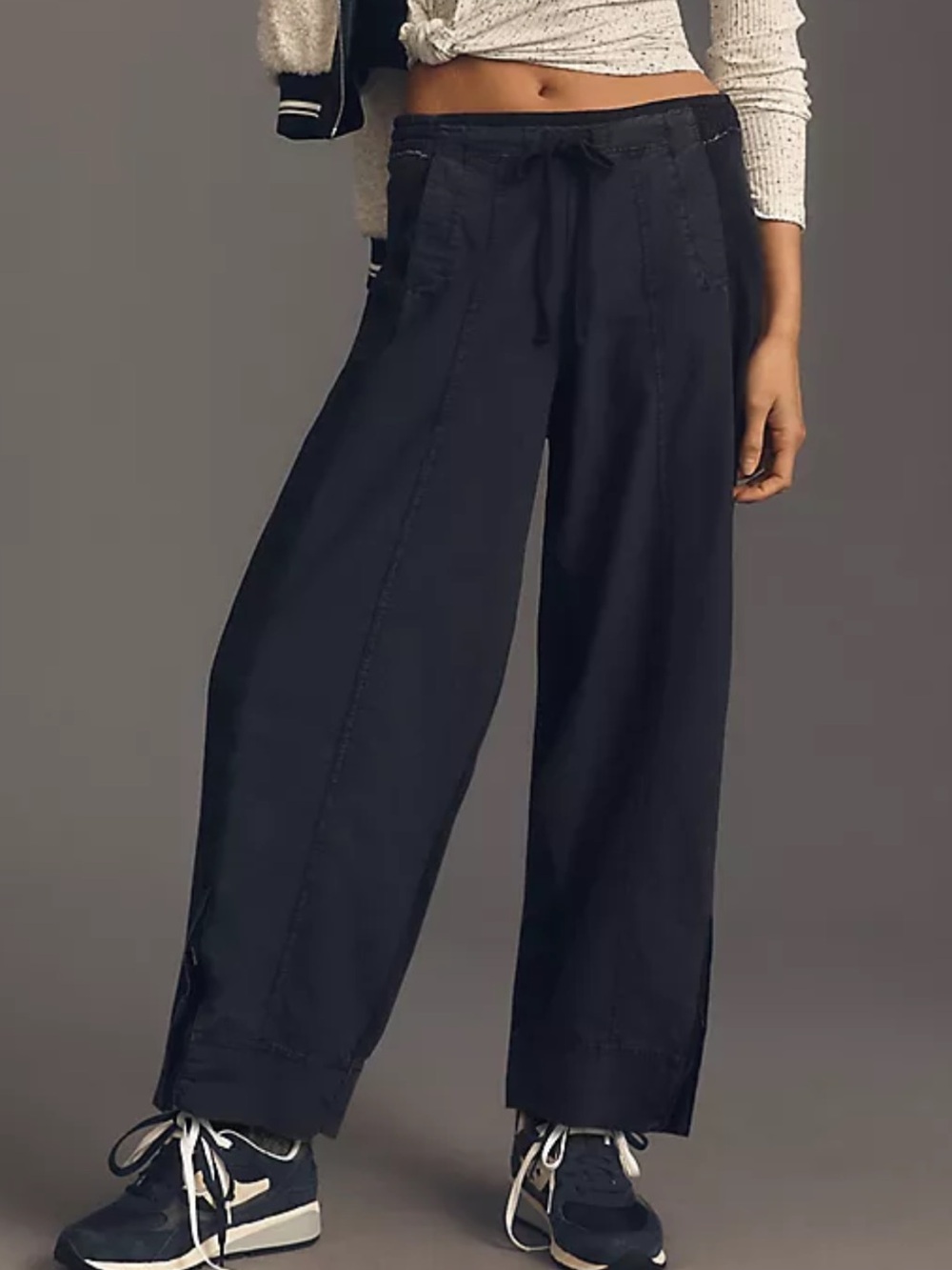 Daily Practice by Anthropologie Jessie Wide-Leg Pants, Medium